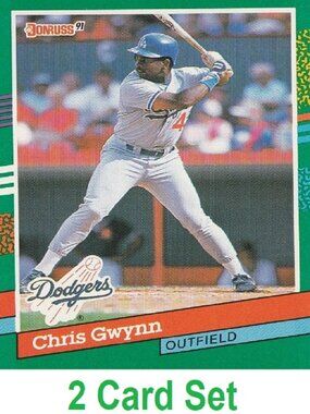 Chris Gwynn Baseball Card Collection